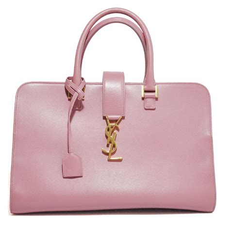 ysl monogram cabas pink